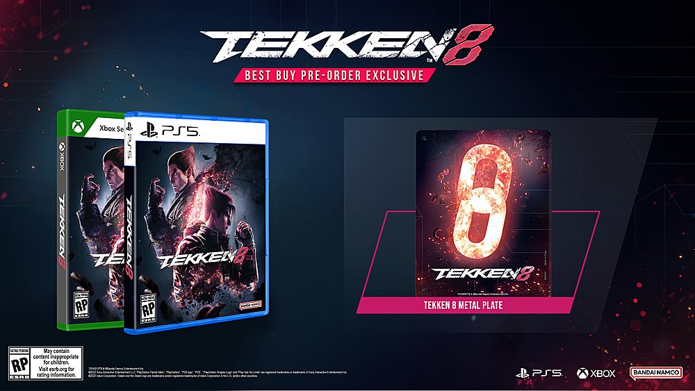 Tekken 8 (PS5/X) & Metal Plate $49.99 via Best Buy. ow.ly/uX7K50PCGtN