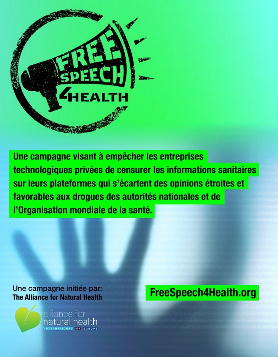 Lancement d’une pétition pour modifier la politique de YouTube en matière de désinformation médicale. L'Alliance for Natural Health (ANH), principale organisation à but non lucratif défendant le droit à la santé naturelle, a lancé une campagne visant à recueillir un million de…