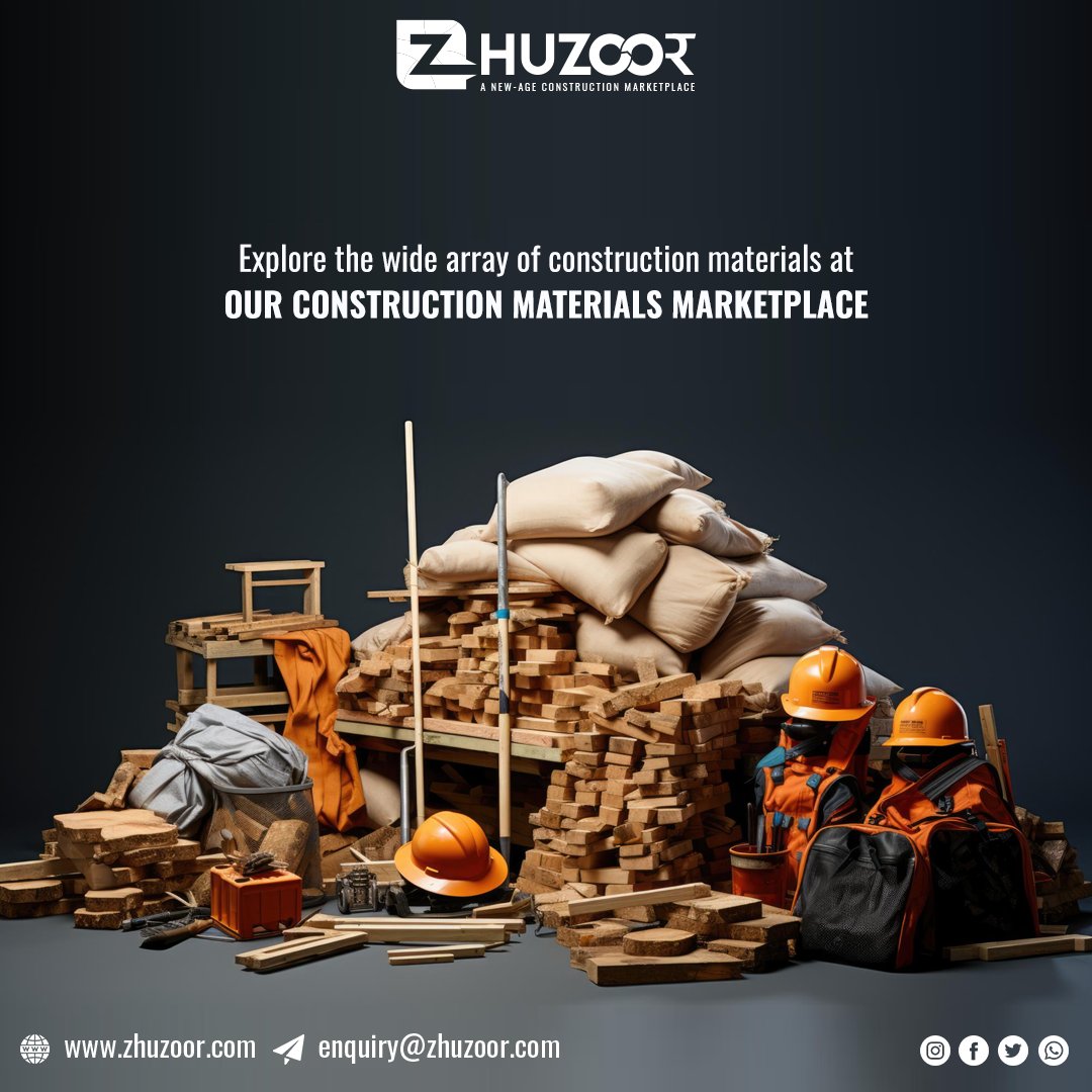 Zhuzoor offers construction materials on rent to multiple infrastructure players across all domains throughout the country. Discover our construction marketplace now!
.
.
.
#constructionmaterials #constructionindustry #contruction #marketplace #marketingstrategy