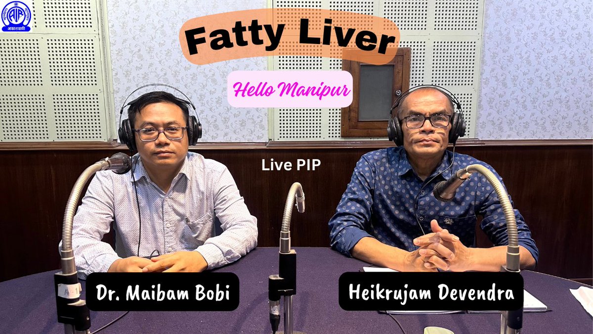 Fatty Liver | Dr. Maibam Bobi, Associate Professor, Department of Medicine, JNIMS | Hello Manipur youtu.be/Hv4Vwp_HY6I?si… via @YouTube 
#fattyliver
#drmaibamliversingh 
@ADGPNER 
@AkashvaniAIR 
@prasarbharati