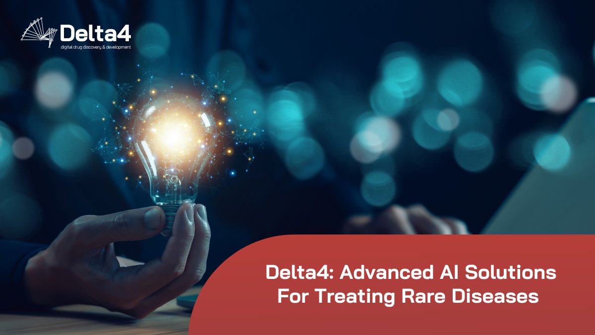 Shining a light on rare diseases with AI at Delta4! We're pioneering groundbreaking therapies with passion and expertise. Together, we can revolutionize healthcare.
delta4.ai/hyper-c/

 Join our mission! #Delta4 #RareDiseaseInnovation #HealthcareRevolution