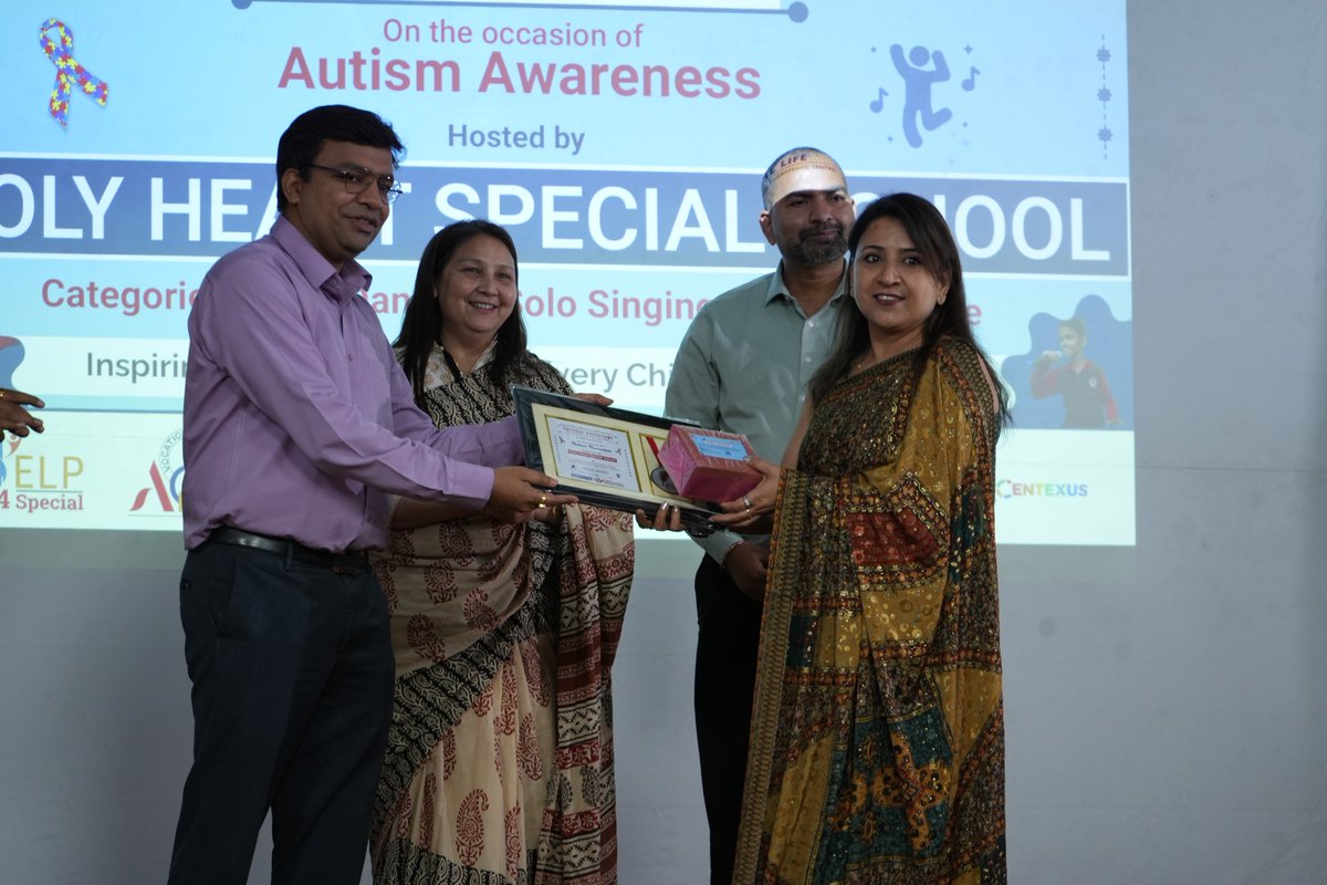 A Heartfelt Thank You to Our Participation Schools!

We are thrilled to honor our participation schools at the Cultural Programme hosted by Holy Heart Special School with certificates, mementos, and gifts lovingly made by our talented children with special needs!

#inspiringkids