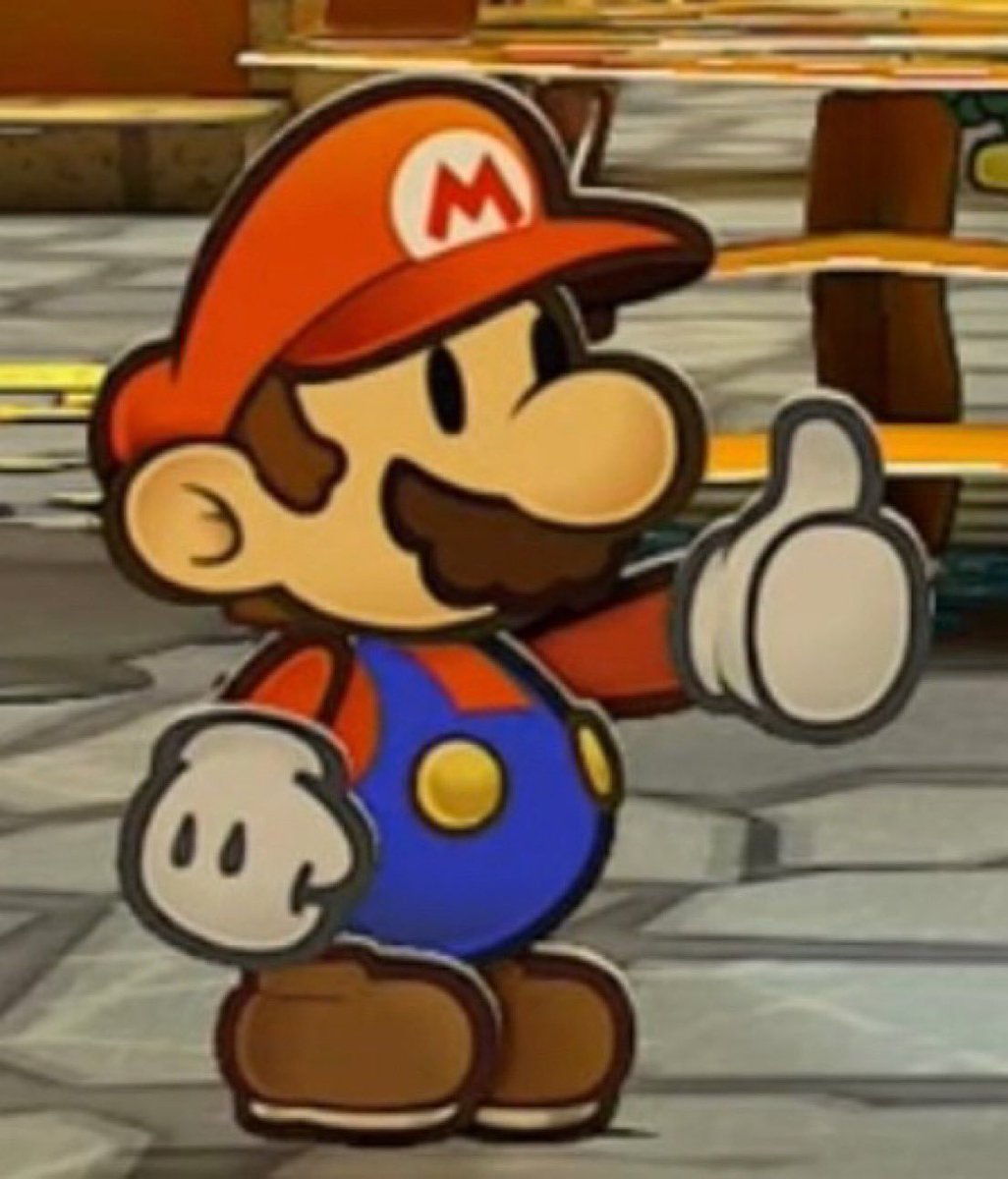 little paper mario i would die for you