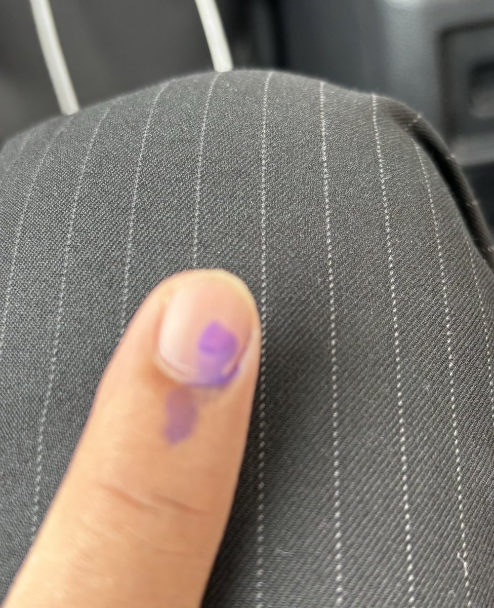 Discharged my duty; don’t know where the #EVM(machine) will count my vote. No doubt, all EVMs are not manipulated but at the same time all EVMs cannot be said to be fine. There are serious issues with it. #ElectionCommissionofIndia must see to you it.