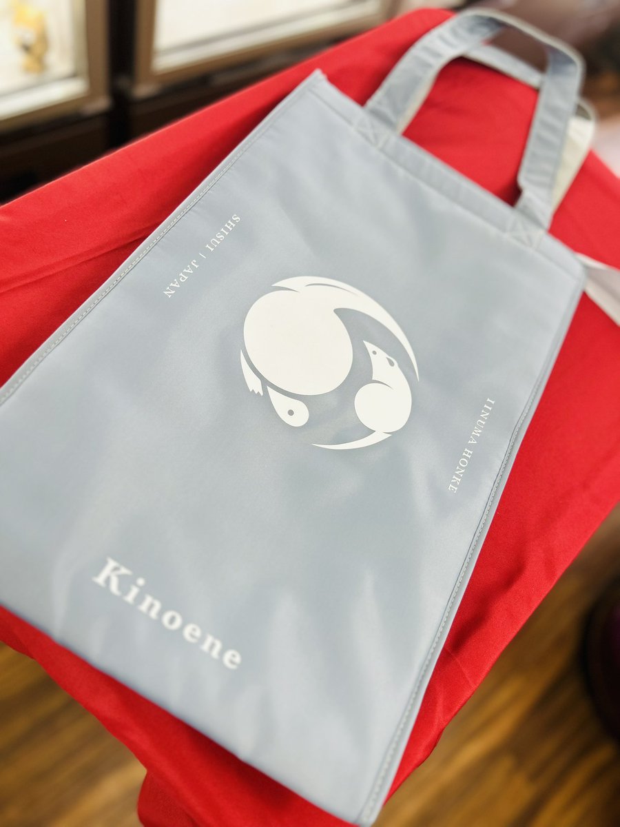 店頭販売しているクーラーバッグに仲間が増えました。 甲子 kinoene 