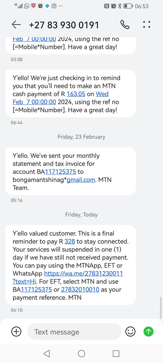 You full of shit, I settled this account long ago, I've been trying to get assistance you to cancel this shit, but no help now you are treating me @MTNza #jacobzuma #malema