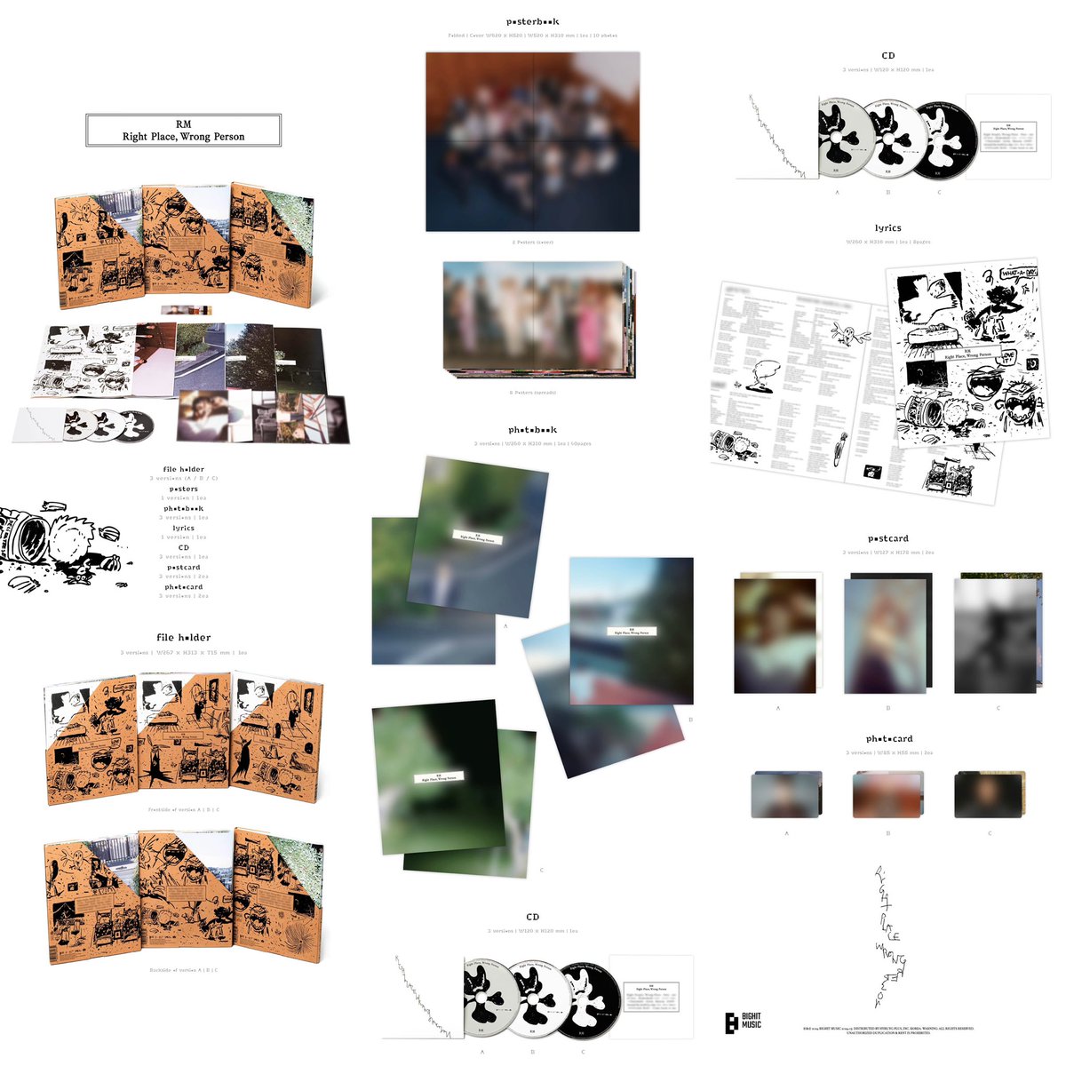 byohseoul's tweet photo. [PRE-ORDER] RM 2nd Solo Album “Right Place, Wrong Person”

Random — 310.000 IDR
SET — 915.000 IDR

✅ Official from Weverse Shop
✅ Prio versi album
✅ EMS + Tax
✅ DP/Cicilan
✅ Shopee | shipped from Surabaya

📌 Details &amp; Order Form: https://t.co/fuQw3QPK6l https://t.co/EUFpOSQ7vg