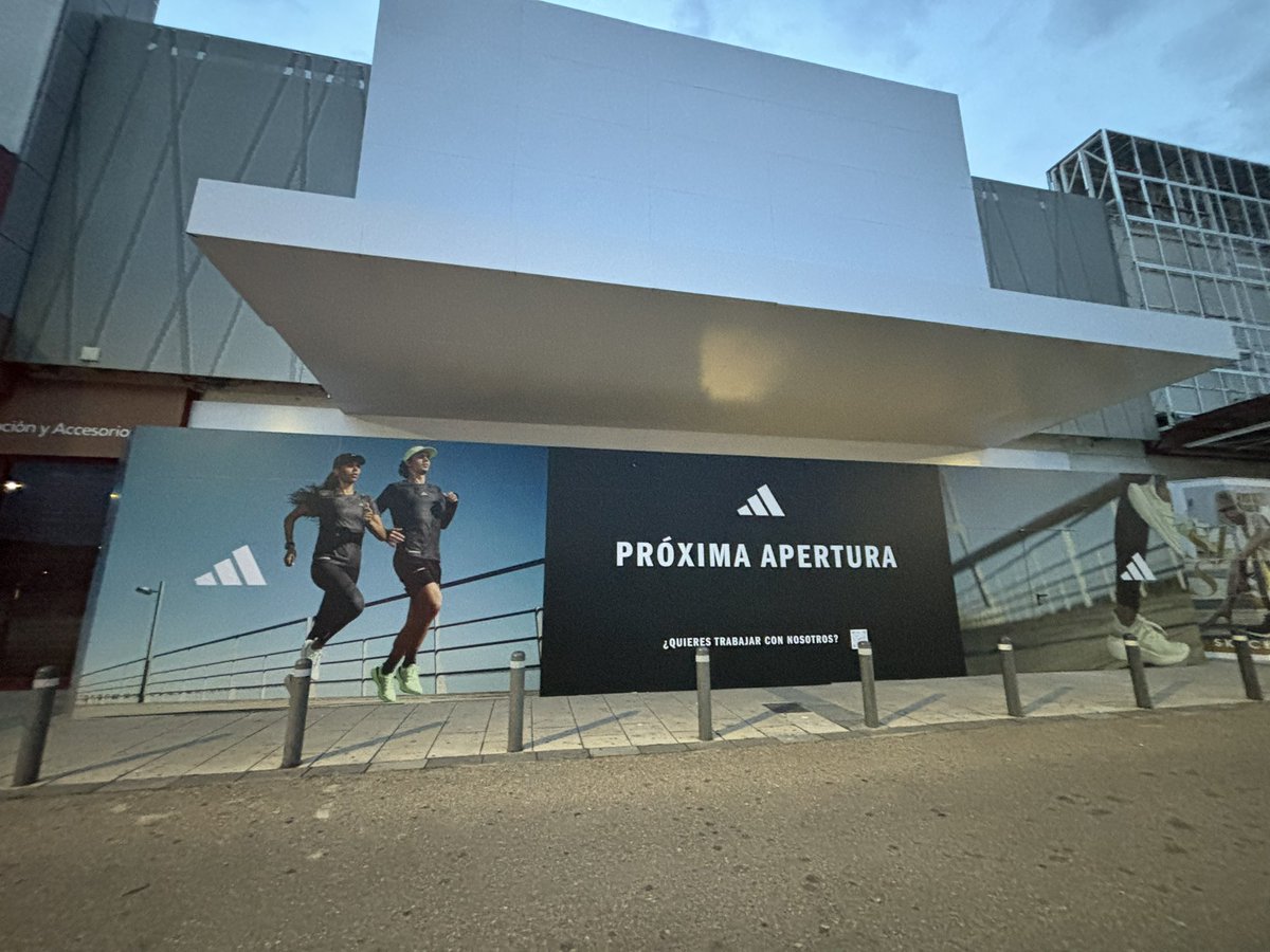 Pues ahí lo tenemos ❤️ Recordad, si todo cuadra, el 30 de mayo abrirán el Adidas Factory outlet del Río Shopping en #Valladolid