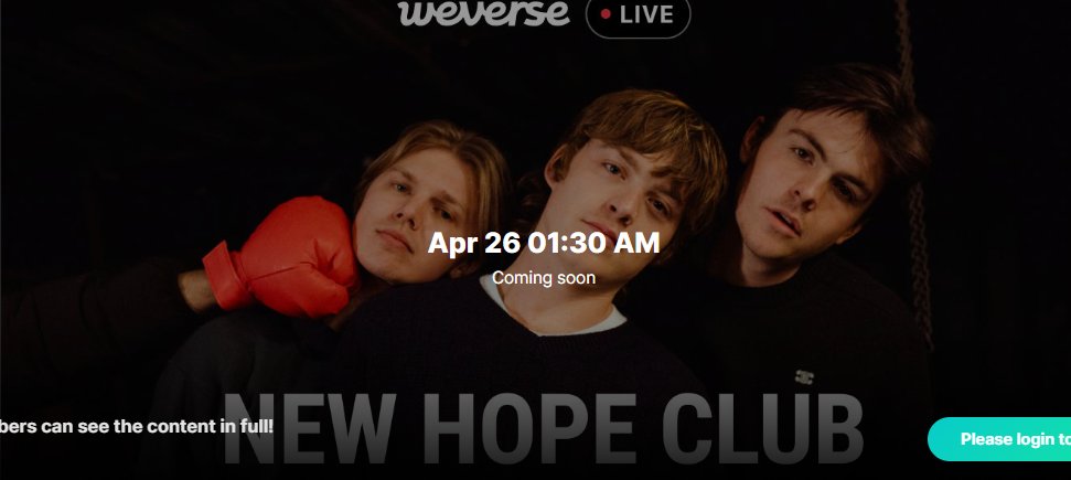 @NewHopeClub @weverseofficial why so late?😩