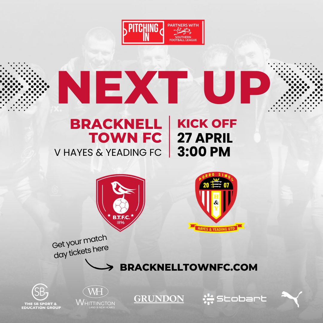 Tomorrow at The SB Stadium 🏟️ 

I don’t think you want to miss this one! 

Tickets 🎟️👇
thesbgroup.ktckts.com/event/match212…

#TOGETHERBTFC #COYR