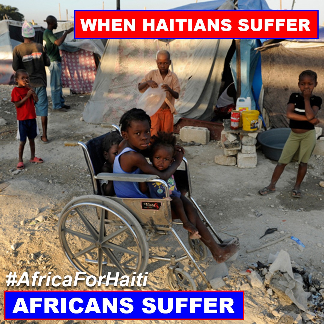 It's being a month or so, and it seems we've forgotten the tribulations Haitians are having to contend with each morning when they wake up. It's a catastrophic humanitarian crisis happening there, and Africa can't just look the other way. Haiti needs Africa. Haiti needs Kenya.…