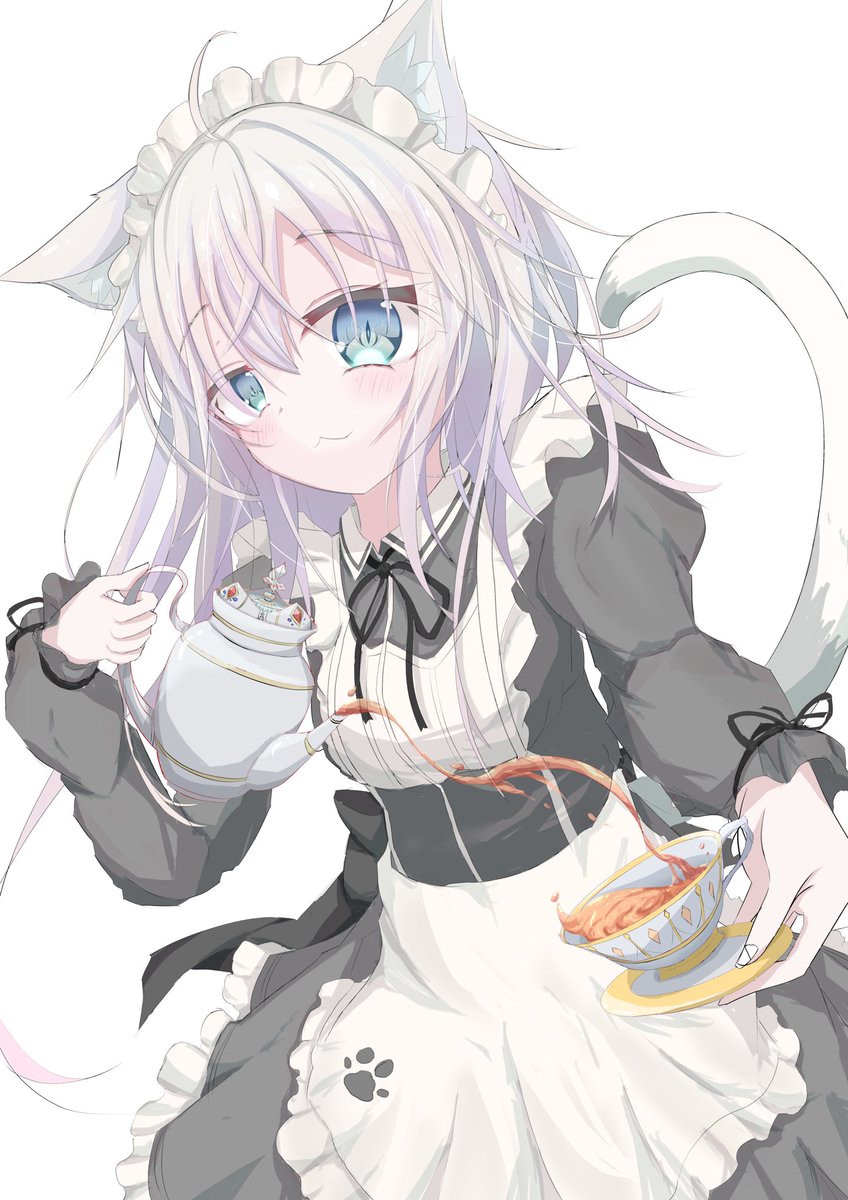 Iest_est's tweet photo. 猫耳メイド
#イラスト https://t.co/ct1nKS8QVi