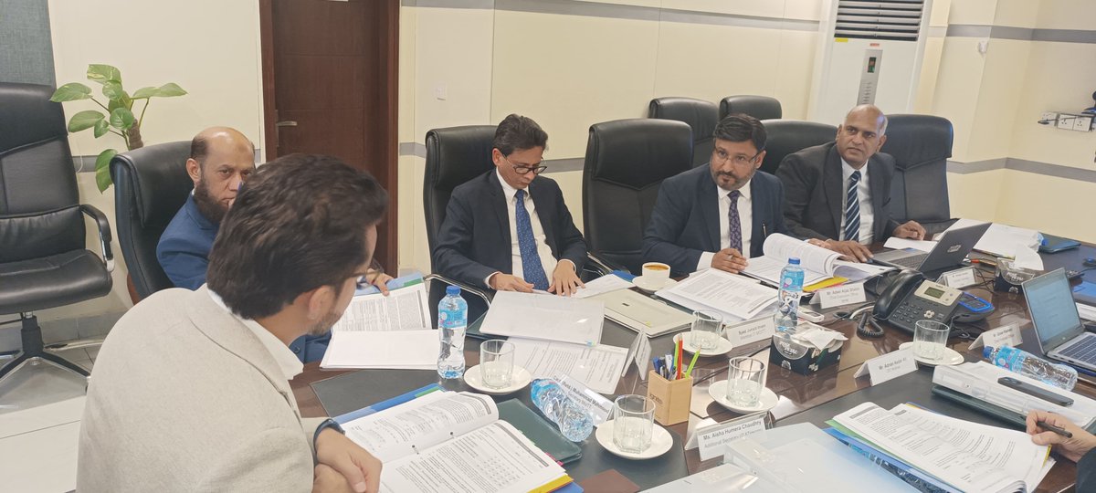 Capt. (Retd.) Muhammad Mahmood, Federal Secretary IT & Telecom and Chairman Board of Directors of Ignite - National Technology Fund chaired 101st Board meeting of Ignite on 25th April 2024. #MOITT #Ignite #boardmeeting #25April2024 #islamabad #PakistanCricket