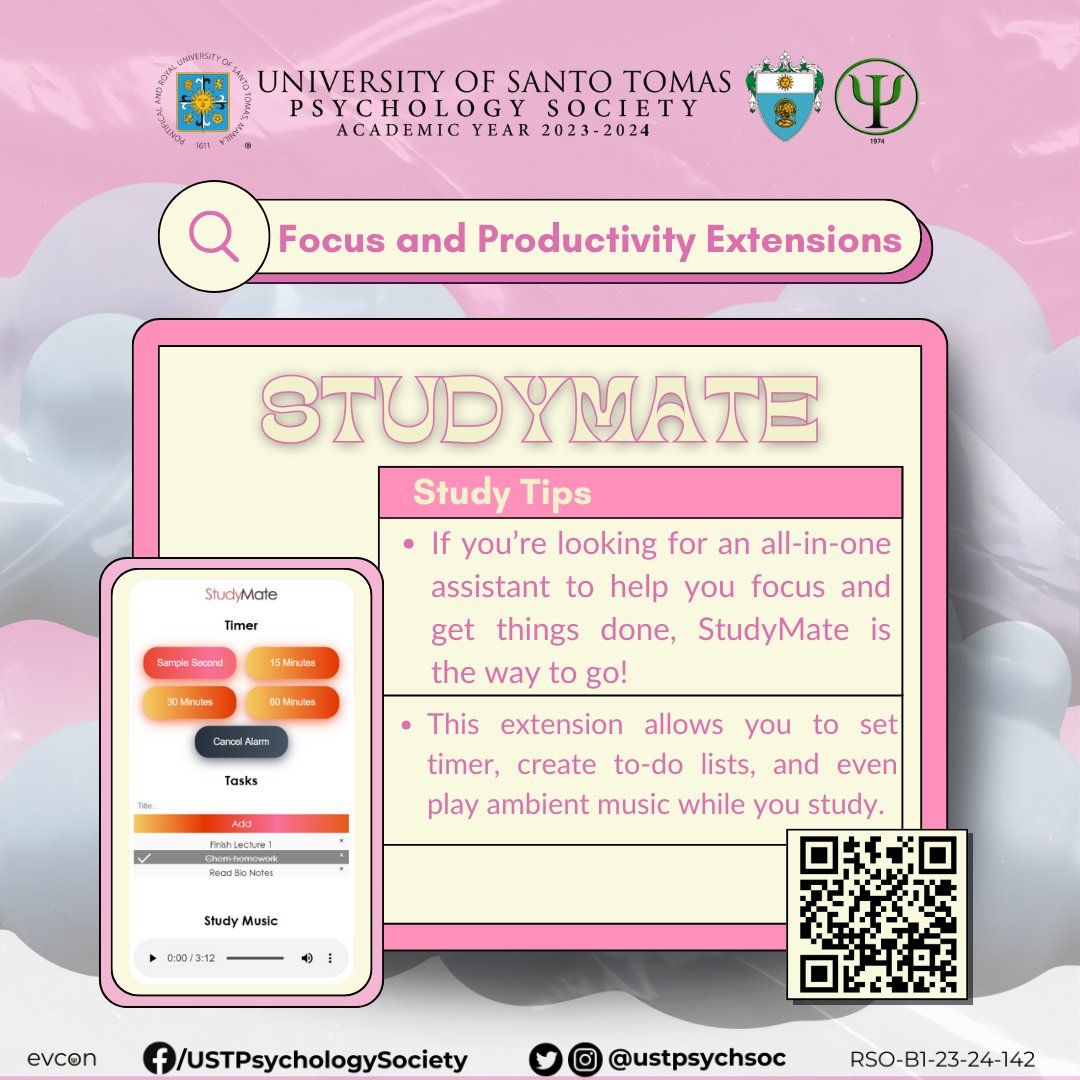 UST Psychology Society tweet media