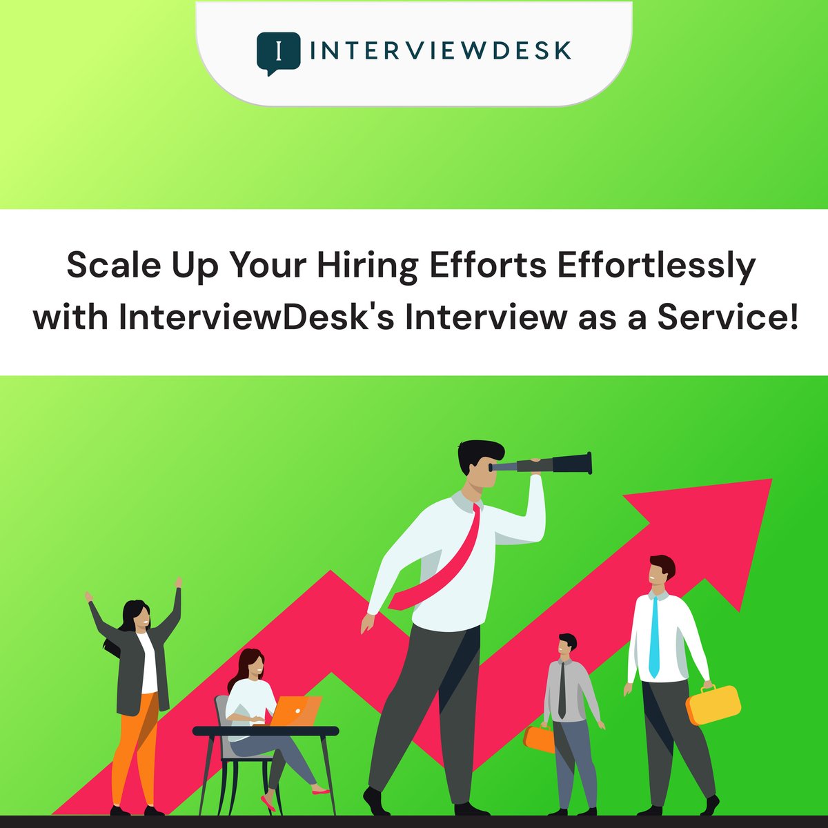 Whether it's peak hiring season or rapid expansion, we've got you covered. Sign up: interviewdesk.ai/interviews-as-… #Scalability #Recruitment #HiringSeason #Interviewing #InterviewDesk #Gallophire