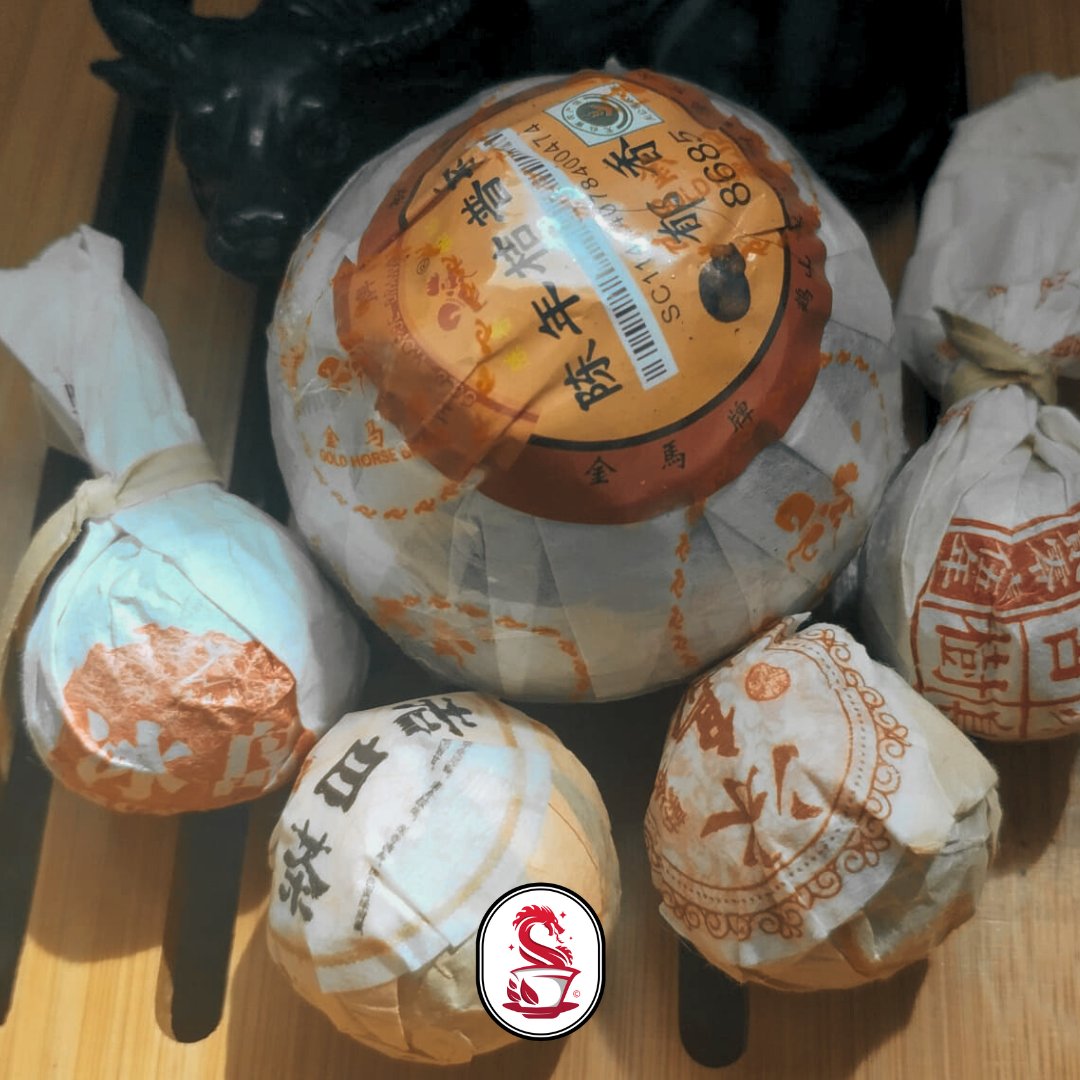 ¿ Te gustan los Dragon Balls ? 

🐉🀄🏐🏀

No sabemos por donde empezar 🤷‍♀️❓

#honglongtea #doubt #dragonballs #shengpuerh #shoupuerh #yunnanpuer #tangerine

#chinesetea