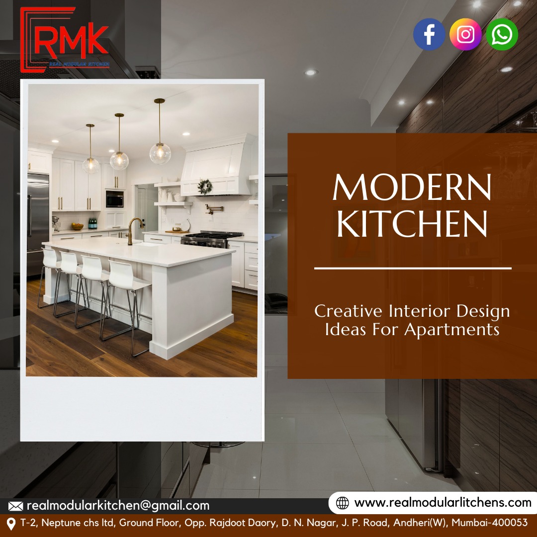 RealModular's tweet image. &quot;Introducing Real Modular Kitchen Malad, your destination for exquisite culinary spaces in the heart of Malad. Step into a realm where functionality meets finesse, as our expertly designed kitchens redefine the art of cooking. 
Contact us at 8828352593 to bring your dream kitchen