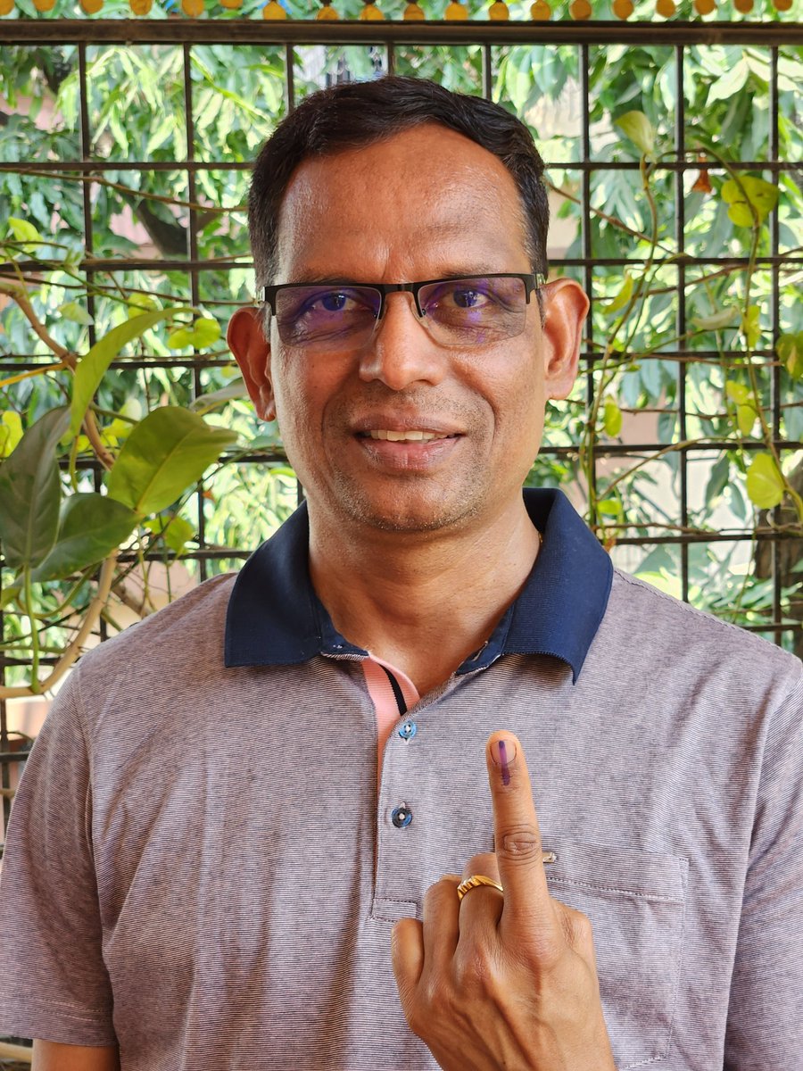 Voted for Viksit Bharat 🪷 
#AbkiBar400Paar 
#LokSabhaElection2024 
#BengaluruCentral
 #NarendraModi