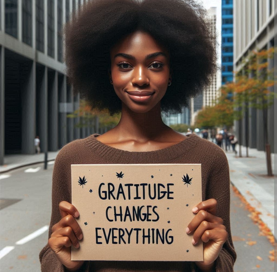GRATITUDE CHANGES EVERYTHING Gratitude swings your mood from being stressed about things you can't control to focusing on what you can control. There are people around you praying and fasting for what you have everyday. Start your day with gratitude. #Entrepreneur #Gratitude