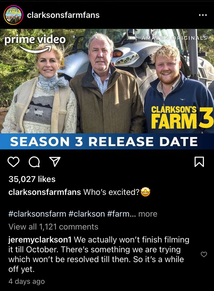 #clarksonsfarm