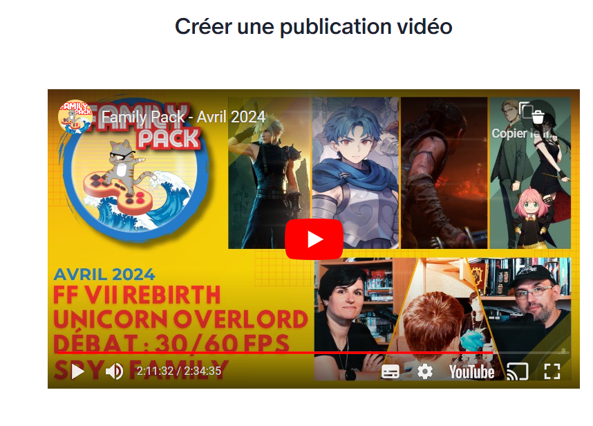 Chers membres Extension Pack et +, ça va arriver dans la journée !!
Et la semaine prochaine pour tout le monde en audio (et en vidéo pour les membres concernés).
Merci encore pour votre patience 😺
Pour nous soutenir : patreon.com/FamilyPack