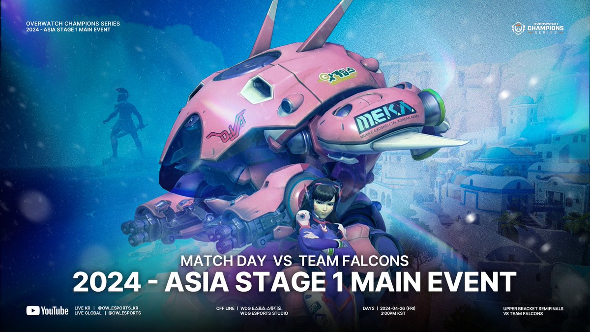 [ 𝟮𝟬𝟮𝟰 𝗢𝗪𝗖𝗦 - 𝗔𝘀𝗶𝗮 𝗦𝘁𝗮𝗴𝗲 𝗠𝗮𝗶𝗻 𝗘𝘃𝗲𝗻𝘁 𝗠𝗮𝘁𝗰𝗵 𝘃𝘀 𝗙𝗟𝗖𝗡 ]

저희가 준비한 모든것을 이끌어내며, 최선을 다하겠습니다.
We will lead out everything we have prepared and do our best.

⏰ 3:00 PM KST
📺 youtube.com/live/GxwjoSMNr…

#OWCS #YETIWIN