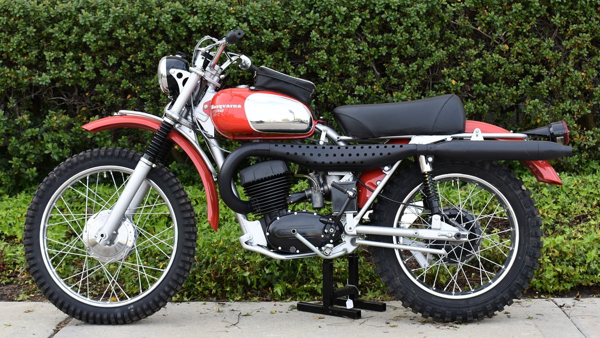 1969 Husqvarna 360C Sportsman
source: tinyurl.com/5dht2ecv
#ClassicMotorcycles