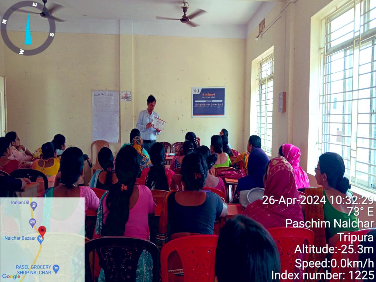 Few glimpses of interaction of Shri Dipsankar Sinha, State Engagement Coordinator Tripura, NSDC, with PM Vishwakarma beneficiaries in Tailor (Darzi) trade at NEHHDC Sepahijala training Centre @NSDCINDIA @MSDESkillIndia @minmsme @SmitaChetia1971