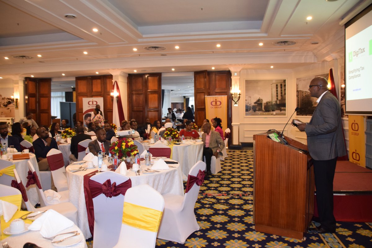 CIC GM Nairobi Metropolitan Region Mr. Henry Njerenga welcoming our intermediaries during the Champions Breakfast meeting today and appreciating them for being the wheels of the organization throughout the year.
#CICchampionsbreakfast
#WeKeepOurWord
