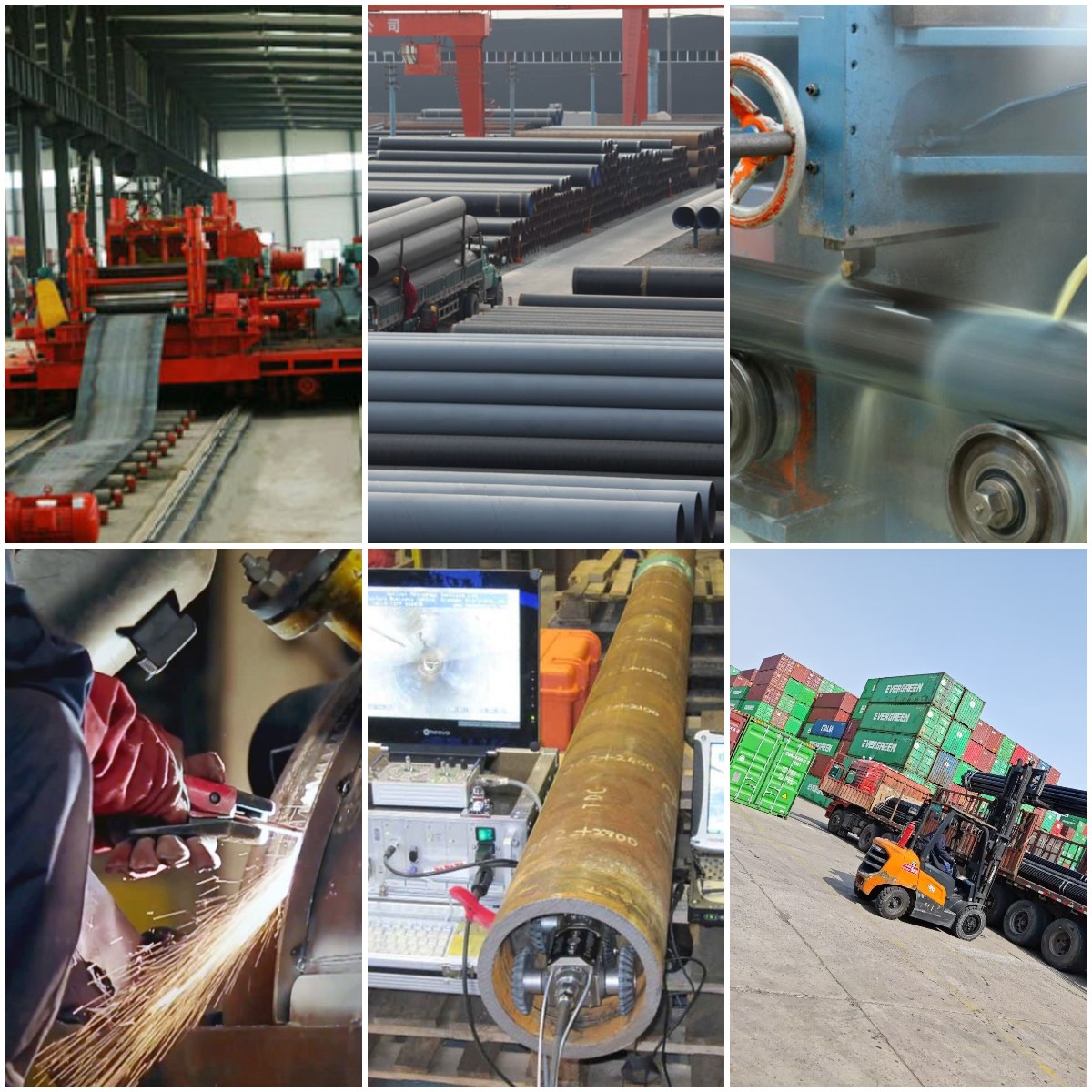 Some friends always ask me about our one-stop supply product process service. You can see the details about the steel product production to delivery. All the steps are strict. To ensure the steel pipe the high quality. 
#wire #tube #pipe #wireandtube2024 #stainlesssteelpipe