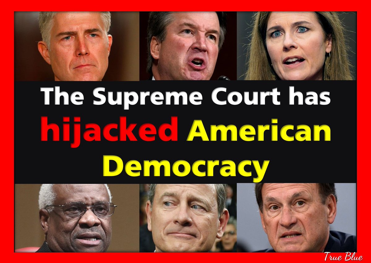 🇺🇲 When will Americans flood the streets to PROTEST their BROKEN, CORRUPT Supreme Court system? #SCOTUSIsCorrupt