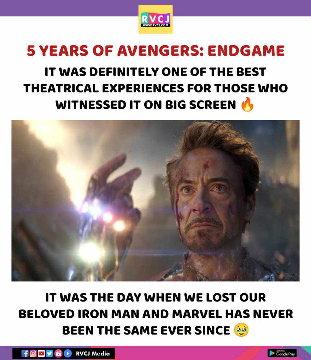 5 years of Endgame

#avengersendgame #tonystark #ironman #robertdowneyjr