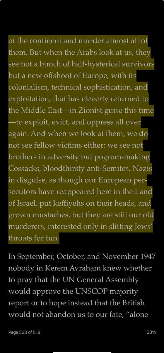 @vishalmisra Anyway, two paragraphs that Amos Oz wrote in “A tale of love darkness” have stayed with me for a long, long time. Think they summarize the whole problem well…