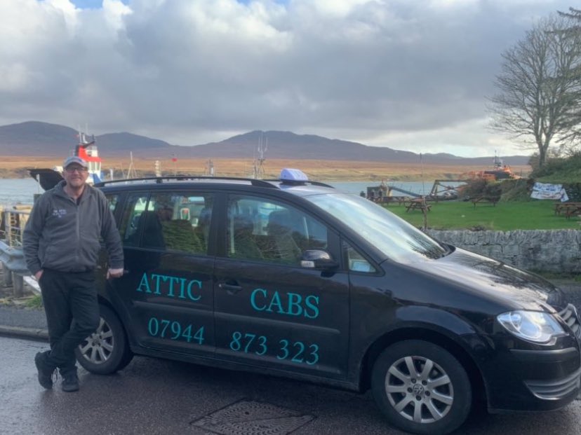 chrisjstrain's tweet photo. @DramaticLibby Make sure you use attic cabs, it’s the best way to get around the island. Colin is very knowledgeable and good fun . @the_attic_islay https://t.co/lv7v4nkreS