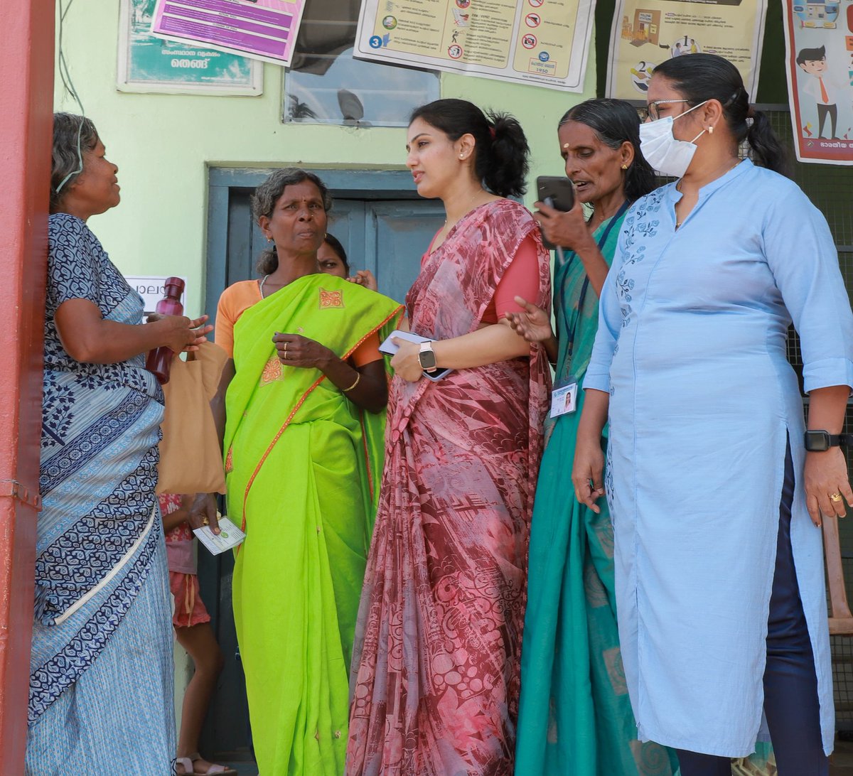 CollectorWyd's tweet photo. Visited model polling station set up at Assumption School, Sultan Bathery. Saying no to plastic, the model polling station has been prepared under the leadership of the District Administration - Sanitation Mission - LSGD
#modelpollingstation #Election
@ECISVEEP @Ceokerala https://t.co/6GO9SpDWsN