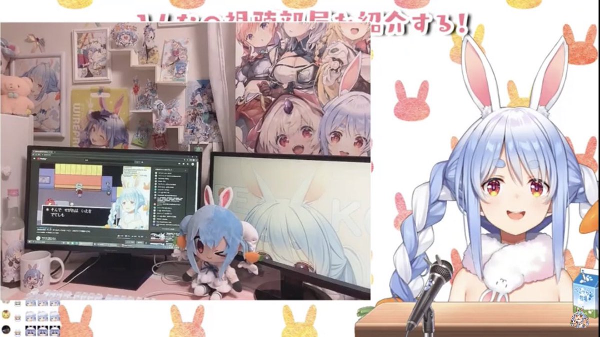 chocohoshimiyaV's tweet photo. #多分私しかやってない

大好きなぺこらちゃんのコスプレをし続ける
↓
大好きなぺこらちゃんのグッズを集め続ける
↓
大好きなぺこらちゃんに部屋紹介してもらう
↓
大好きなぺこらちゃんにフォローしてもらう
↓
大好きなぺこらちゃんのエイプリルフール動画に超美麗3Dとして出演する

？？？？ https://t.co/LR790VtGm7