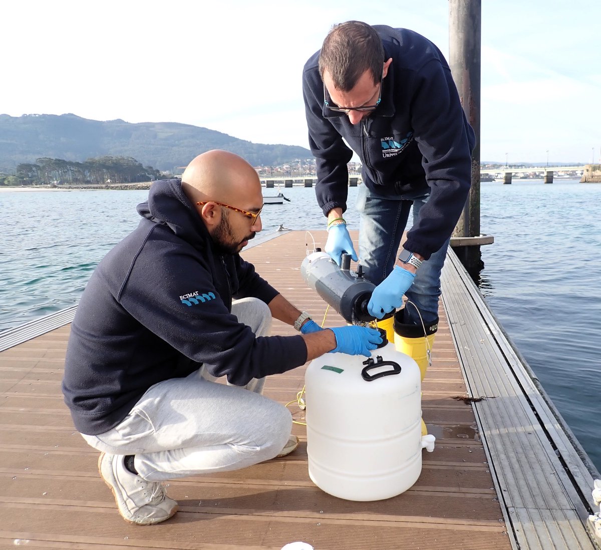 At @CIM_Uvigo we did our #EMOBON sapling this week!
Look😶‍🌫️
@embrc_spain 
#omicsobservatory #marinebiodiversity