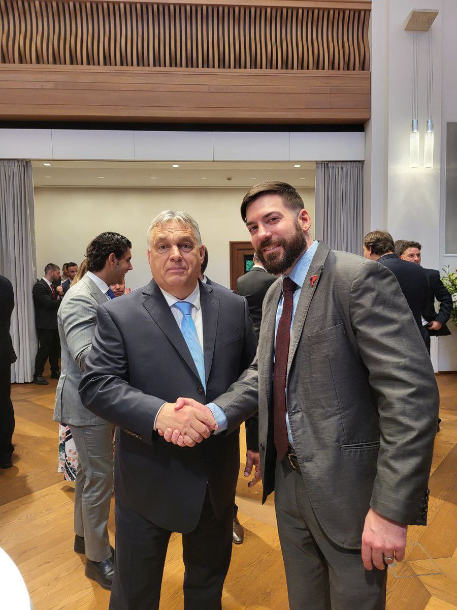 It was a tremendous honor for our Executive Director @MarkIvanyo to meet Hungarian Prime Minister Viktor Orbán for a second time. Orbán is a true role model and inspiration for American patriots.