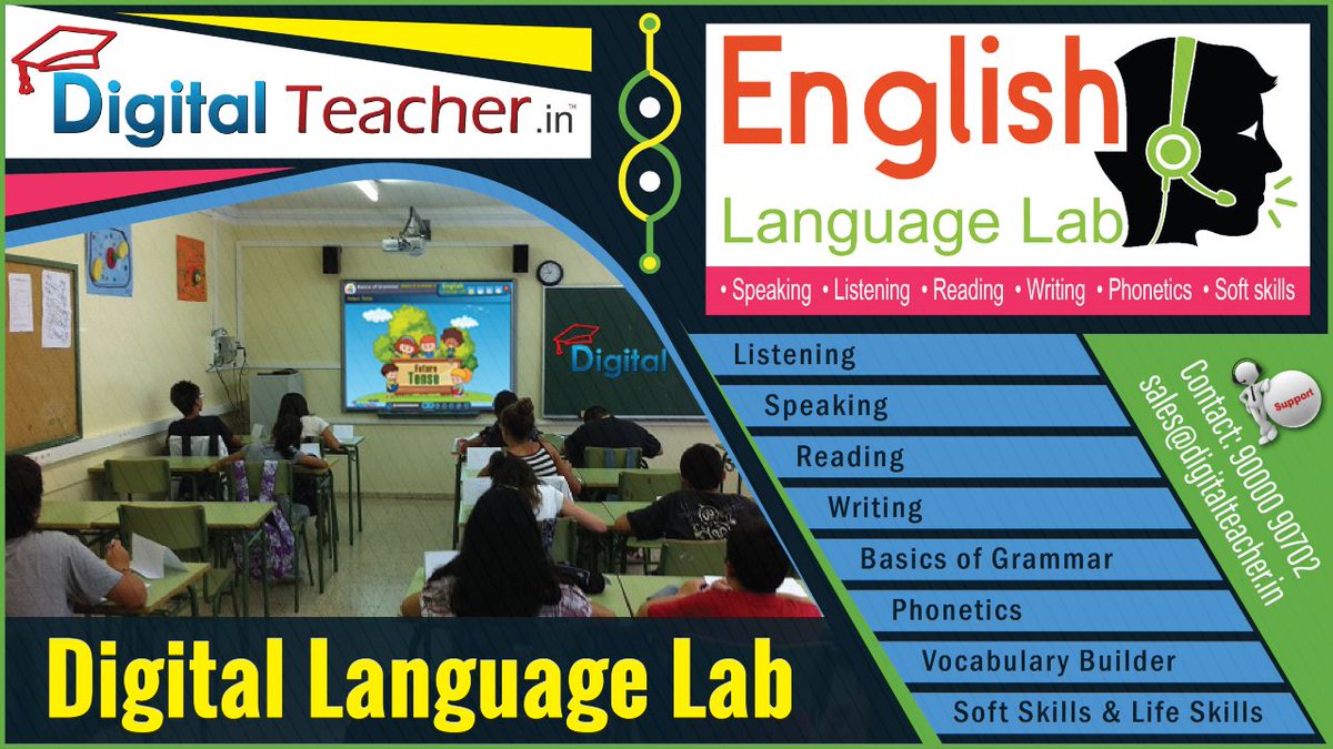 Digitallab001's tweet image. Digital Teacher Digital Language lab Software
For More Do Visit: englishlab.co.in
#EnglishLanguageLab #Software #Technology #LanguageLab #Software #EnglishLab #DigitalLanguageLab #Education #CodeandPixels #DigitalTeacher #EnglishLabPrice