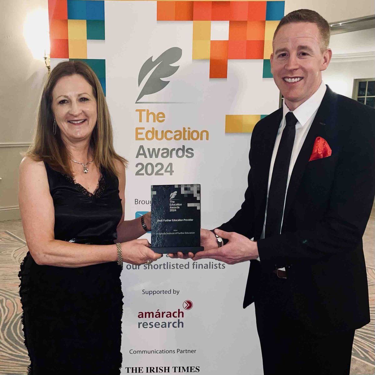 We are thrilled to have been awarded Best Further Education Provider in Ireland for 2024 last night at the The Education Awards event! A remarkable achievement and one we are incredibly proud of! #YourCollegeYourFuture