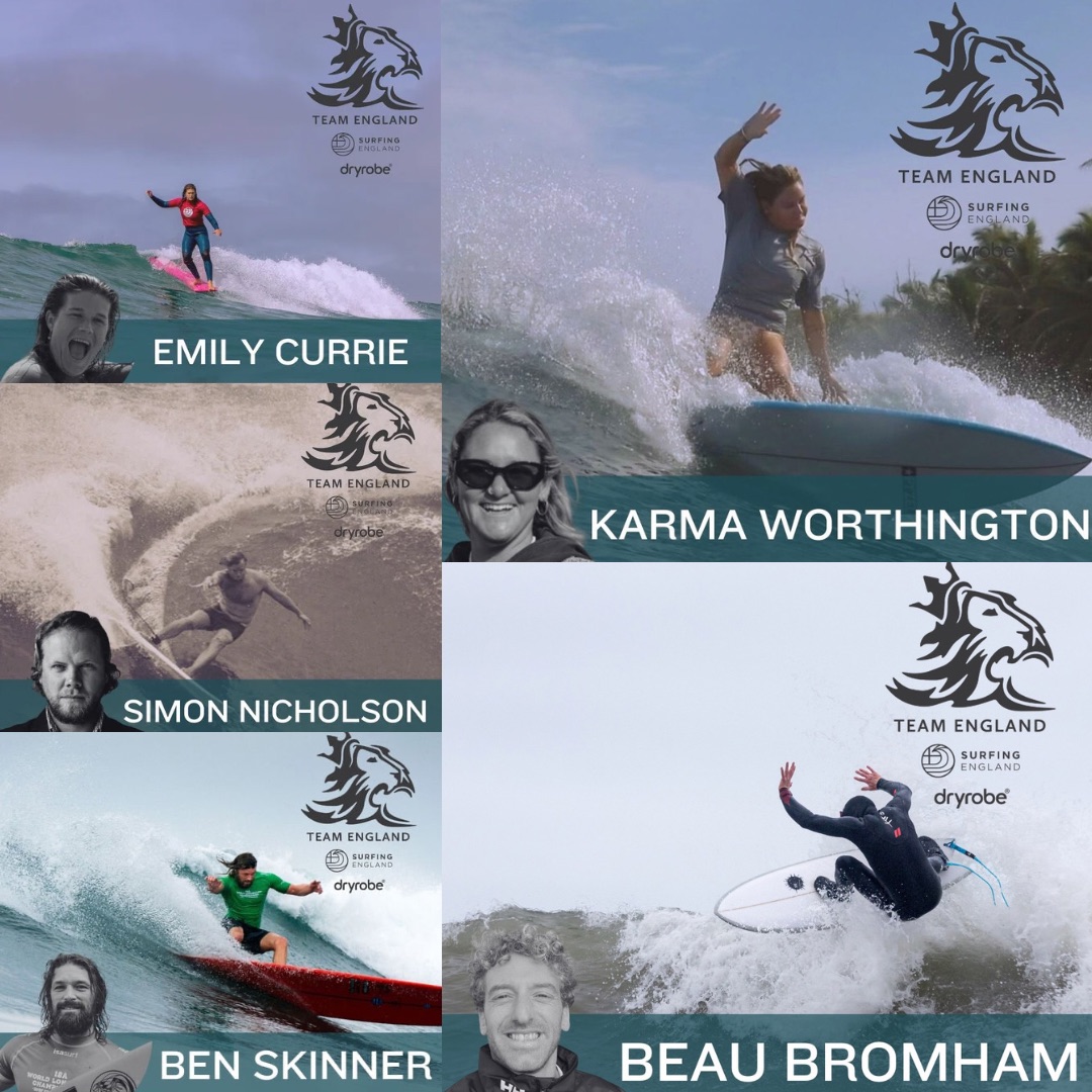 Introducing our @dryrobe Team Juniors Coaches for the 2024 ISA World Championships in El Salvador!

Coaches: 
Beau Bromham, Karma Worthington, Ben Skinner, Emily Currie
Team Manager: Simon Nicholson

Competition starts 4th May, follow their journey on our social channels!