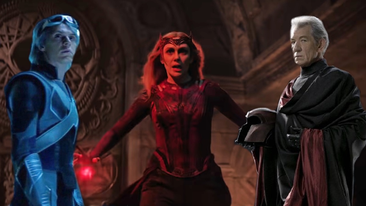 Whether it's 'Avengers vs. X-Men' or 'Avengers: Secret Wars', we really, REALLY need to see Evan Peters' Quicksilver and Elizabeth Olsen's Scarlet Witch interact with @IanMcKellen's Magneto.  I hope we see them all on-screen in a M.C.U. Multiverse film sooner than later.