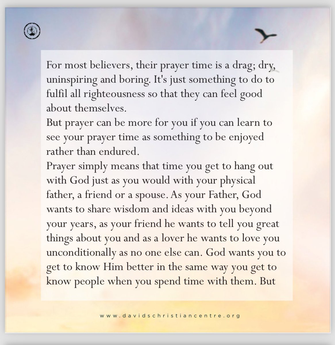 dcclagos's tweet photo. It’s Day 38 of “90 Days With Jesus!” Topic - HANGING OUT WITH GOD 2

Our anchor scripture is from Mark 3:4 (KJV)

You’ll be blessed by this teaching.

You can view full video on our YouTube and subscribe to the channel- https://t.co/d91joO6OGj

#90DaysWithJesus https://t.co/eymMaCU0DJ