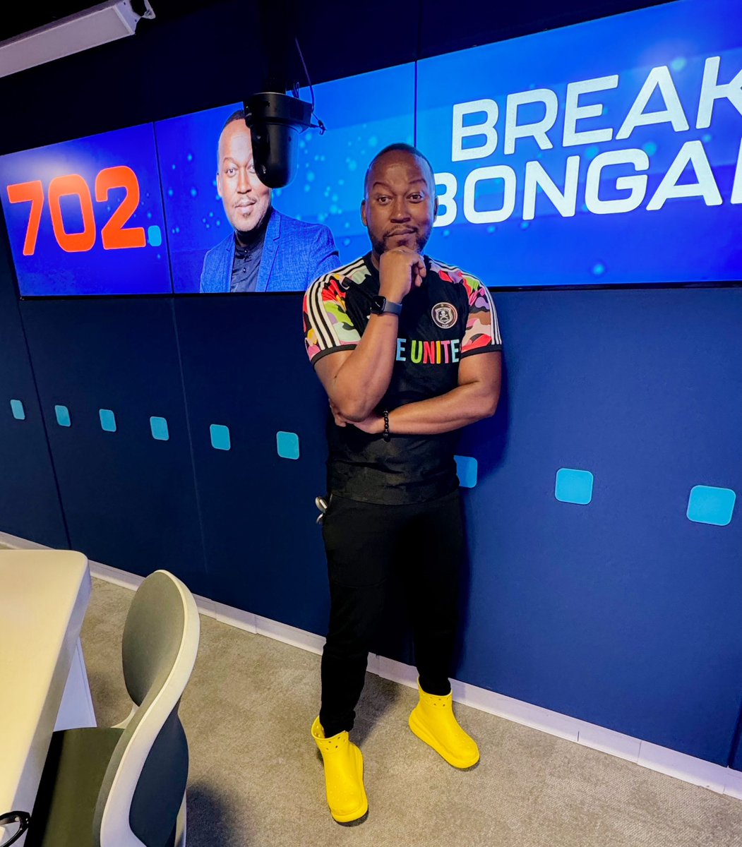 What does 30 years of democracy mean to ME? An openly queer man hosting a Breakfast talk show for a major English radio station? Wearing an Orlando Pirates jersey celebrating LGBTQ identity? My life as it exists would have been IMPOSSIBLE before 1994. #Freedom #Day #702Breakfast