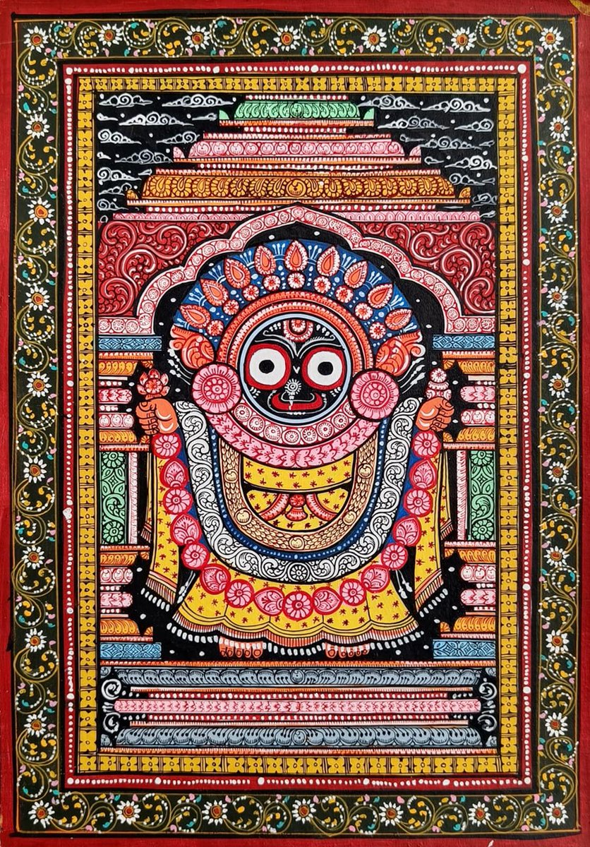 Divine Patachitra Painting of Odisha.

Jai Jagannath!!