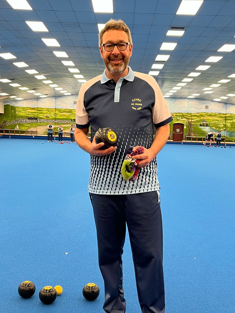 Congratulations to Mark Sebley on Winning The Handicap Singles #eiba #bowls #indoorbowls