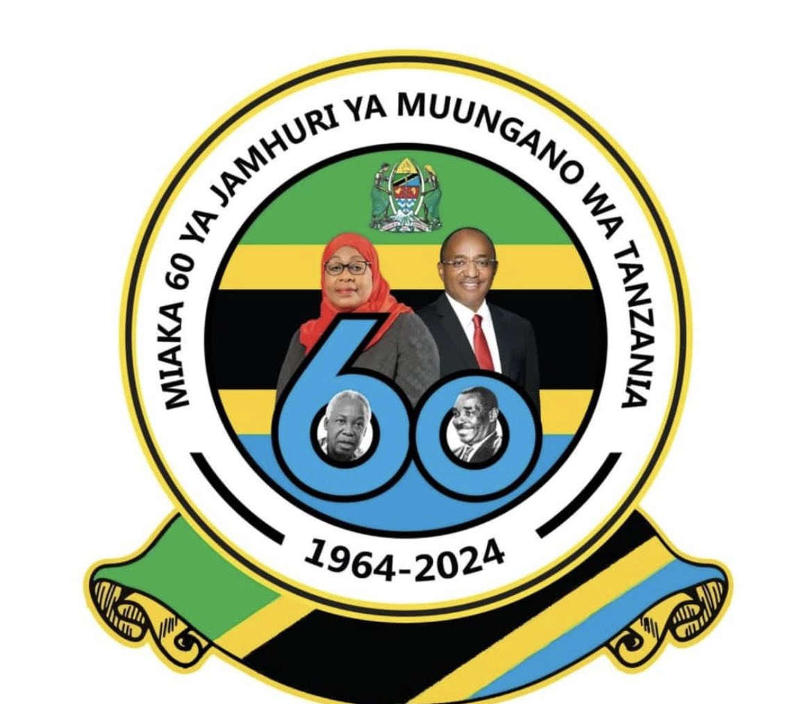 The 60th Anniversary of the United Republic of Tanzania. Happy Union Day🇹🇿