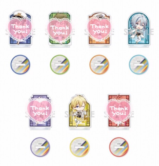 hadsuki_5's tweet photo. 【譲渡】
アイドリッシュセブン/アイナナ
きゃらふぃーゆ アクリルスタンド アクスタ
8周年 8thビジュアル BOX A

☆譲▶環・ナギ

☆求▶定価+送料

※1BOX予約済
※フォロワー様・纏め優先

どうぞ宜しくお願い致します。 https://t.co/AyLpZ5Bi5i
