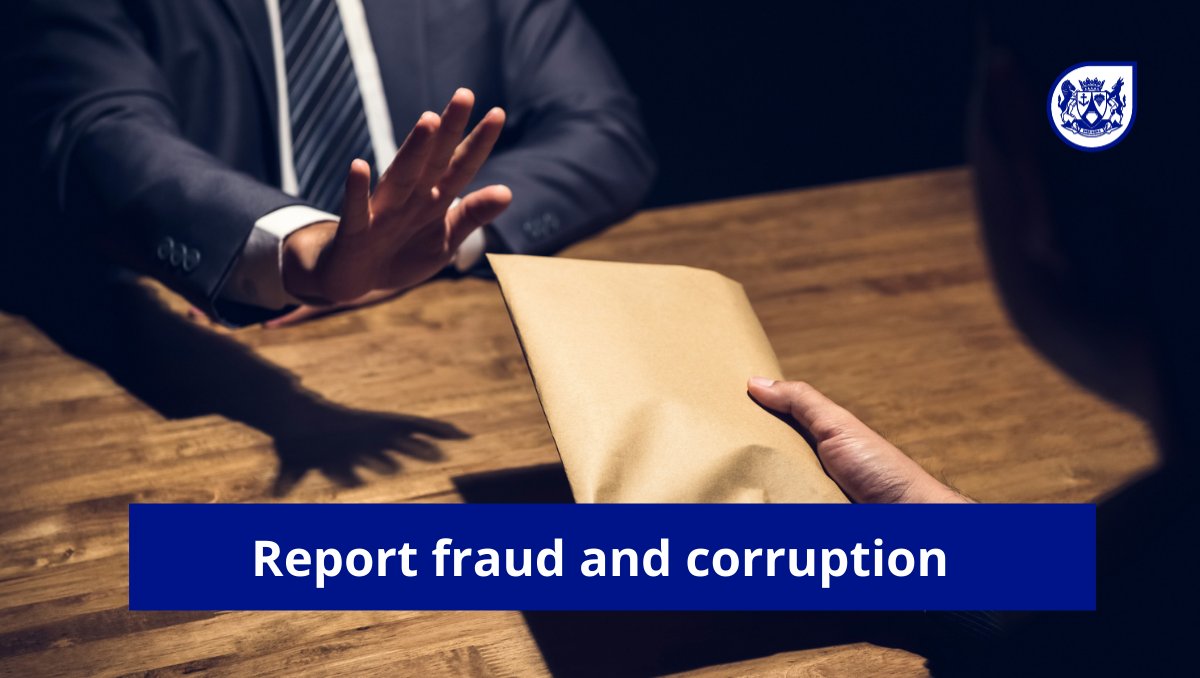 🚨 If you suspect corruption, fraud, or theft within any of the 13 Western Cape Government departments, report it anonymously to Provincial Forensic Services. Your vigilance can make a difference. 🔍👥 Learn more: bit.ly/3wGDVMd