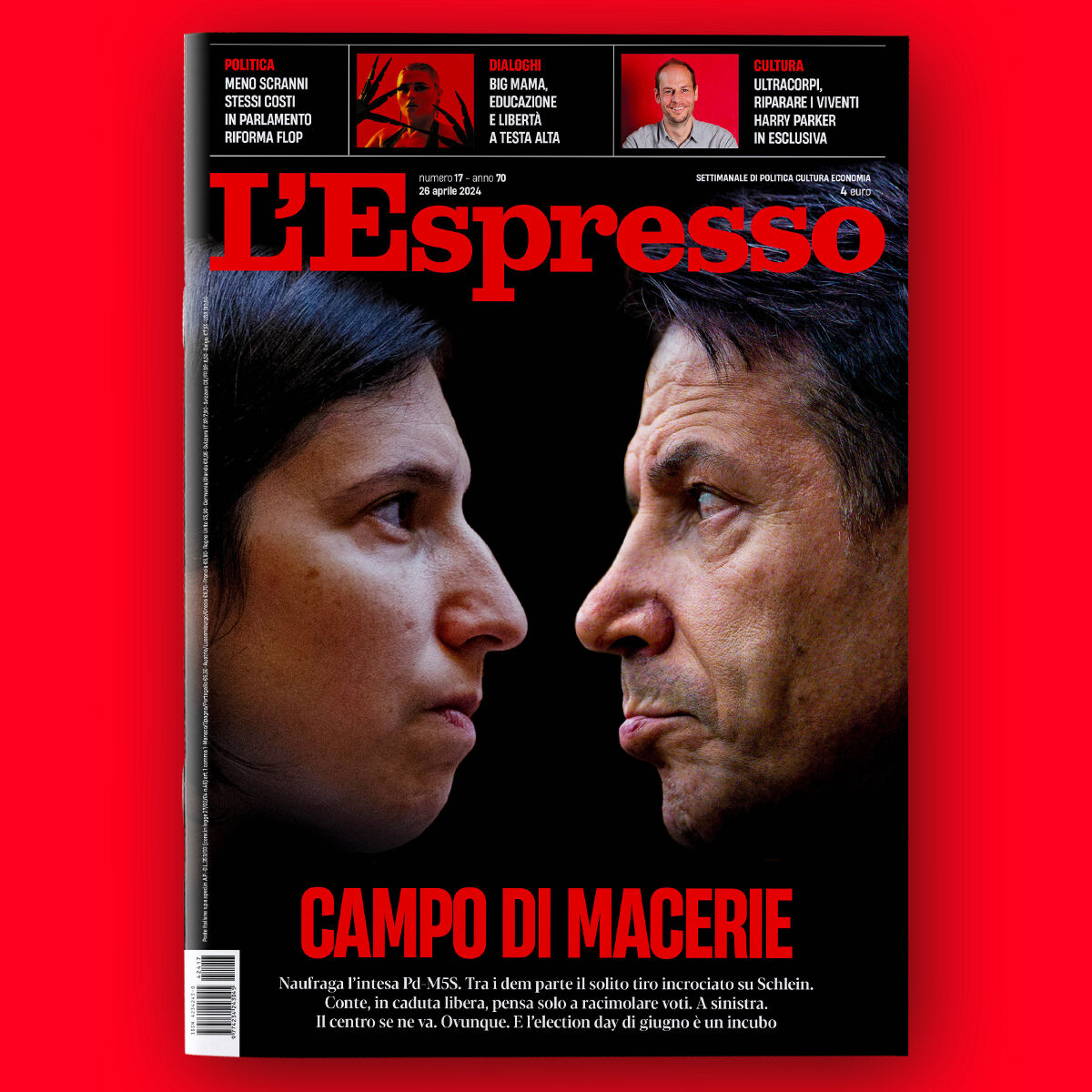 🔴 CAMPO DI MACERIE 👉 La copertina del nuovo numero de L'Espresso in edicola, su app e online